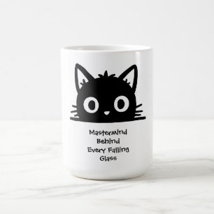 Süße Katze, Lustige Katze, Schwarze Katze, Meister Verwandlungstasse