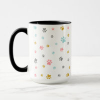 Süße Katze Pfoten Tasse
