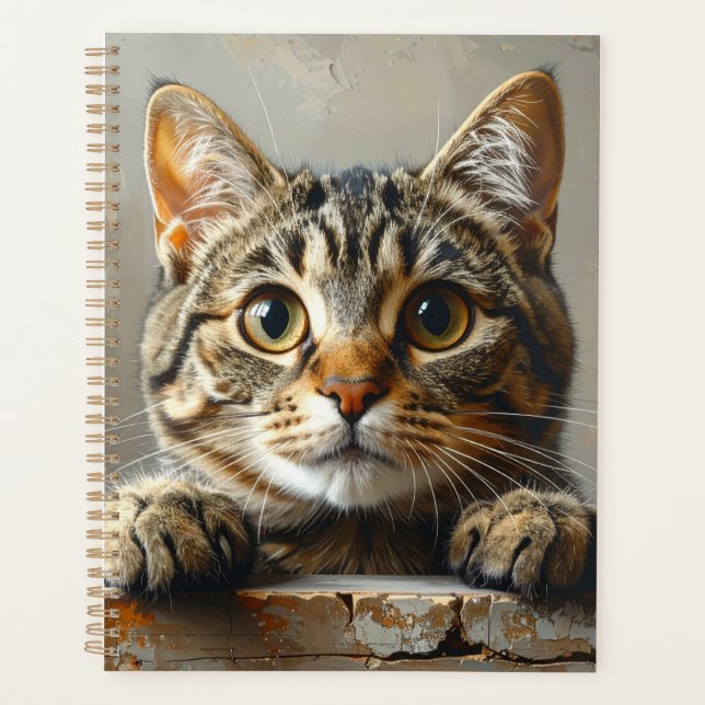 Süße Katze Planer (Vorderseite)