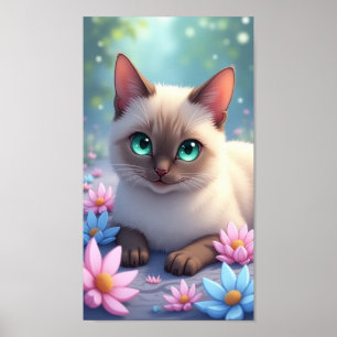 Süße Katze Poster
