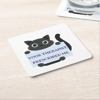 Süße Katze  Rechteckiger Pappuntersetzer