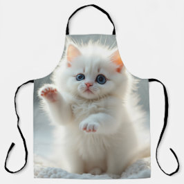 Süße Katze Schürze
