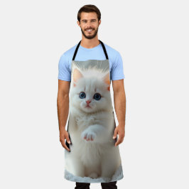 Süße Katze Schürze
