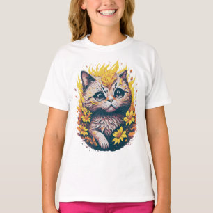 Süße Katze T-Shirt