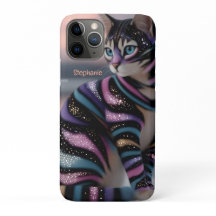 Süße Katze und personalisierter Namensentwurf
