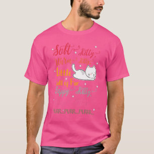Süße Katze Warme Katze Kleiner Fellball Schlafkätz T-Shirt