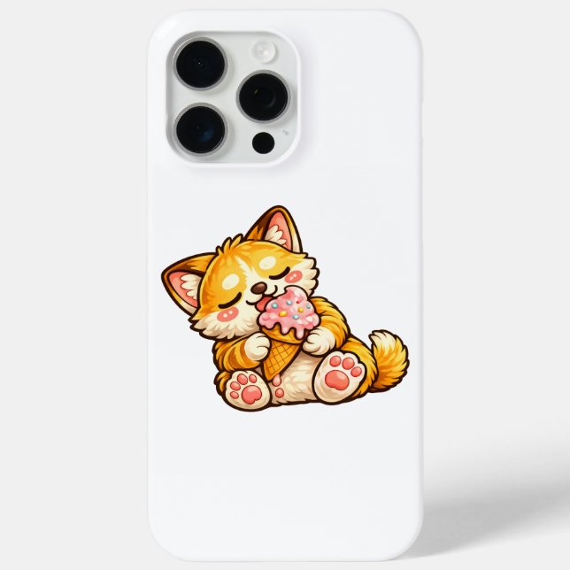 Süße Katzen Eiscreme Case-Mate iPhone Hülle (Rückseite)