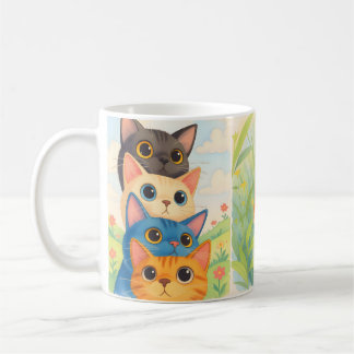 Süße Katzen | Katze Papa Tasse | Katze Mama Tasse