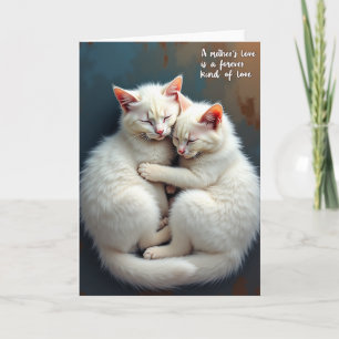 Süße Katzen-Muttertagskarte Karte