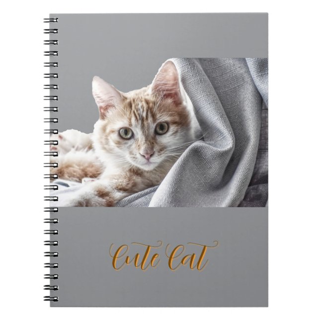 Süße Katzen-Pet  Notizblock (Vorderseite)