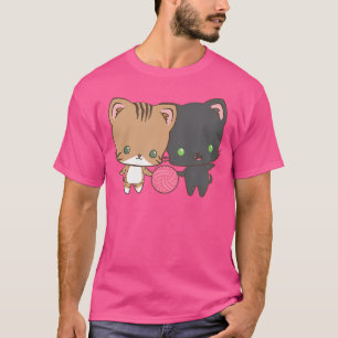 Süße Katzen stricken Für Katzenliebhaber T-Shirt