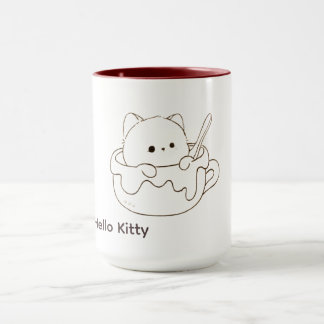Süße Katzen-Tasse Tasse