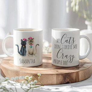 Süße Katzen-Weihnachts-Kaffeetassen Kaffeetasse
