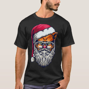 Süße Katzen-Weihnachtsliebhaber Lustige Hässliche T-Shirt