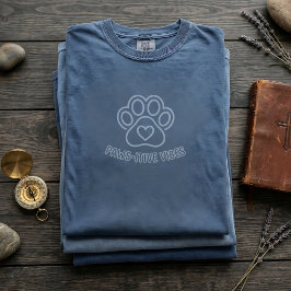 Süße Katzenpfoten-Geschenk für sie Grafik-T-Shirt T-Shirt