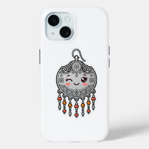 Süße Kawaii Amazigh marokkanische Silberohrringe K Case-Mate iPhone Hülle