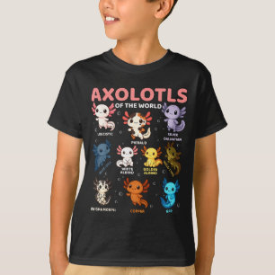 Süße Kawaii Axolotl der Welt Lustiger Axolotl Ty T-Shirt