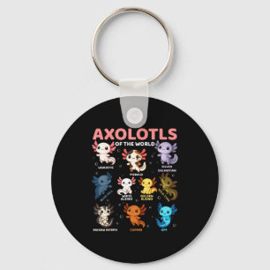 Süße Kawaii Axolotls der Welt Lustiger Axolotl Ty Schlüsselanhänger