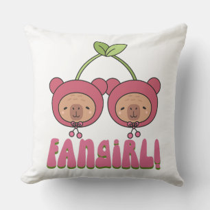 Süße Kawaii-Bären Kirsche Kostüm Fangirl Kissen