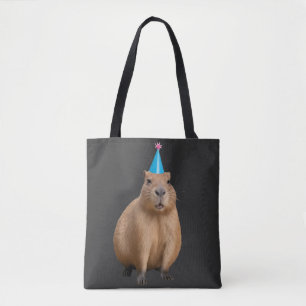 Süße Kawaii-Capybara-Ästhetik-Illustration Tasche