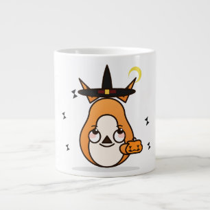 Süße Kawaii Fuchs Hexe Gruselige Jahreszeit Hallow Jumbo-Tasse