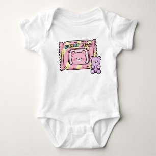 Süße Kawaii Gummibärchen Süßigkeiten Baby Strampler