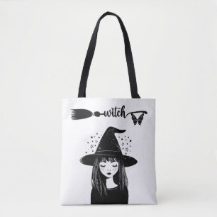 Süße Kawaii-Hexe Gruselige Saison Süßes Halloween- Tasche