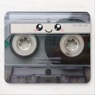 Süße Kawaii Kassette Mousepad