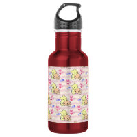Süße Kawaii Kätzchen Rosa Pastell Edelstahl Wa