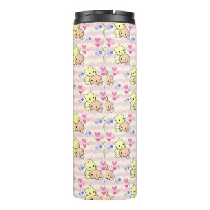 Süße Kawaii Kätzchen Rosa Pastell Thermobecher Rei Thermosbecher