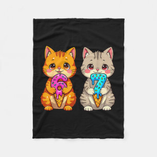 Süße Kawaii Katzen Neko 67 Drip Meme Lustig Sechs Fleecedecke