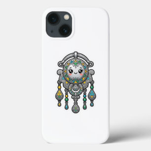 Süße Kawaii marokkanische Amazigh Tazarzit Silber- Case-Mate iPhone Hülle