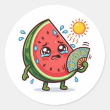 Süße Kawaii Marokkanische Sommer Wassermelone Dall