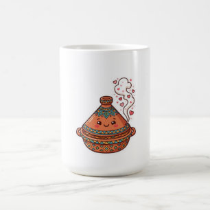 Süße Kawaii marokkanische Tajine-Lebensmittel-Kult Kaffeetasse