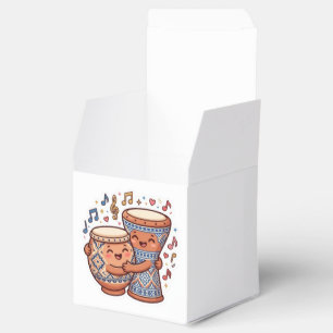 Süße Kawaii marokkanische traditionelle Ton-Tromme Geschenkschachtel