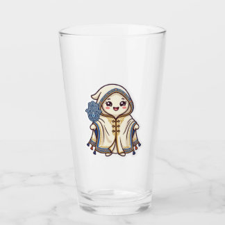 Süße Kawaii Marokkanischer Barnous-Umhang und Kham Glas
