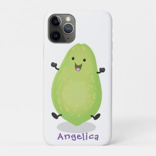 Süße kawaii Papaya Cartoon-Illustration Case-Mate iPhone Hülle