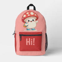 Süße Kawaii-Pilz-Freund-Illustration
