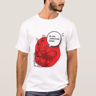 Süße Kawaii-Ramen - Lustiges Japanisches Essen T-Shirt