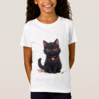 Süße Kawaii-Schwarze-Katze-Halloween-Magie 🎃