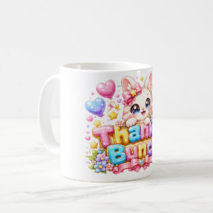 Süße Kawaii Vielen Dank Kätzchen Name Pastell Rosa Kaffeetasse