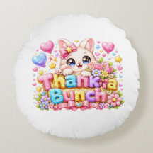 Süße Kawaii Vielen Dank Kätzchen Name Pastell Rosa