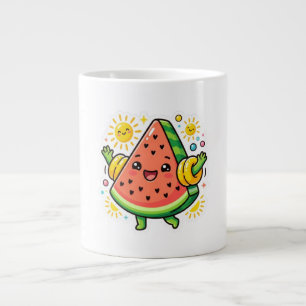 Süße Kawaii Wassermelonen-Scheibe Aufblasbarer Arm Jumbo-Tasse