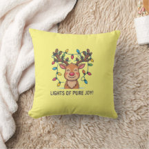 Süße Kawaii-Weihnachtsrentier-Lichter der reinen F