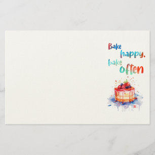 Süße Keksdesign  Briefpapier
