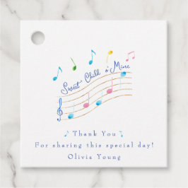 Süße Kind meines musikalischen Geschenks Geschenkanhänger