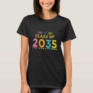 Süße Kinder Klasse 2035 Erster Tag Kindergarten Ki T-Shirt