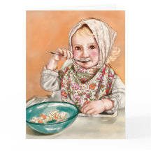 Süße Kinderkarte