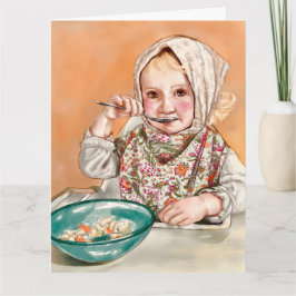 Süße Kinderkarte Karte