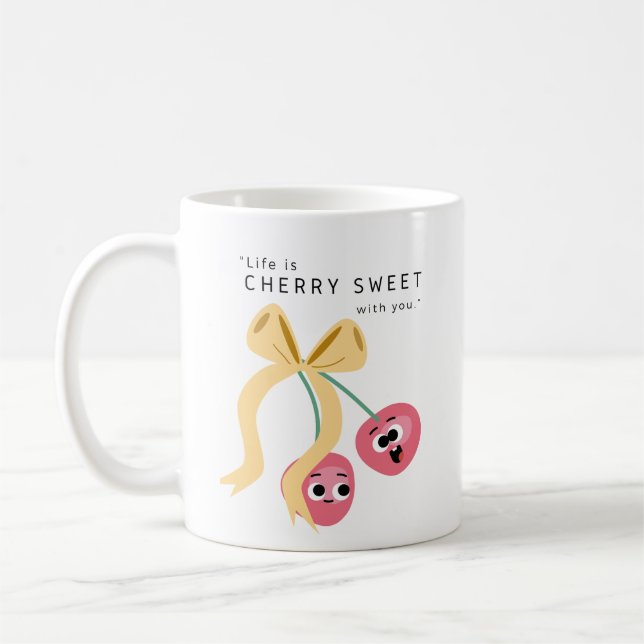 SÜSSE KIRSCHE KAFFEETASSE (Links)